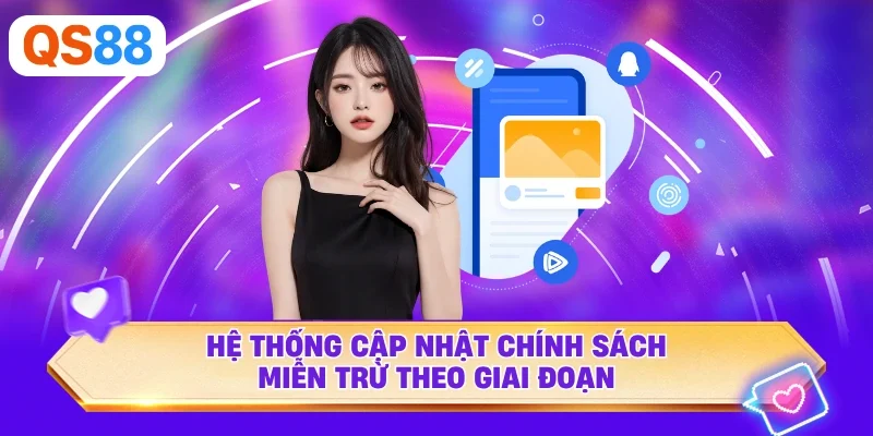 Hệ thống cập nhật chính sách miễn trừ theo giai đoạn