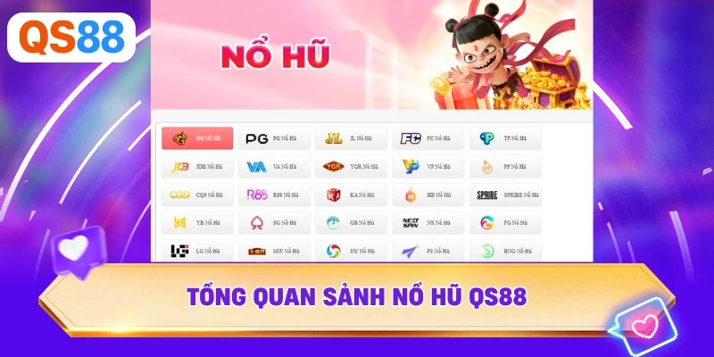 Tổng quan sảnh nổ hũ QS88